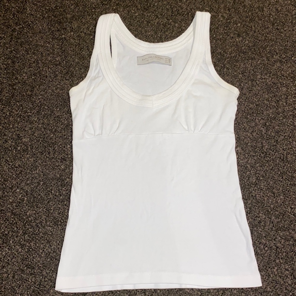 Vintage white Zara tank top